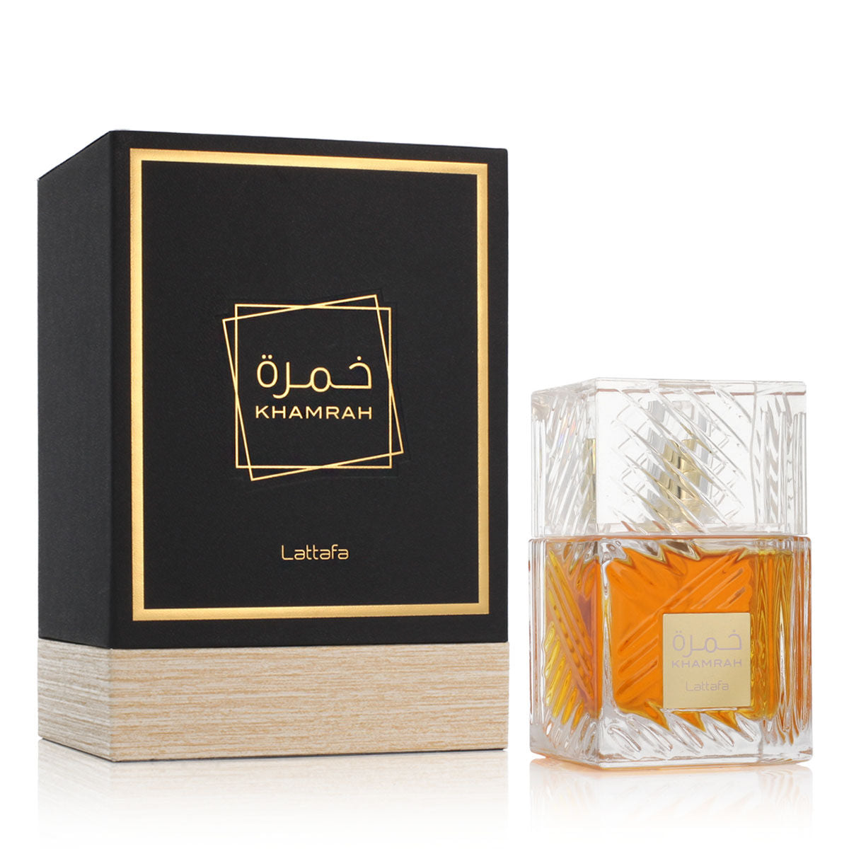Lattafa Khamrah EDP 100 ml – Perfume Árabe Unisex | Dulce · Especiado · Seductor